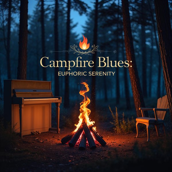 Campfire Blues: Euphoric Serenity (Lo-Fi) album cover