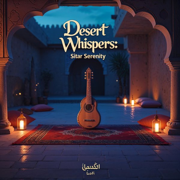 Desert Whispers Sitar Serenity (Lo-Fi) album cover