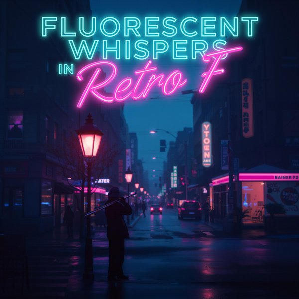 Fluorescent Whispers in Retro F (Lo-Fi) album cover