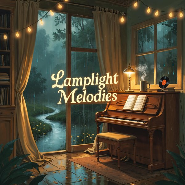 Lamplight Melodies (Lo-Fi) album cover