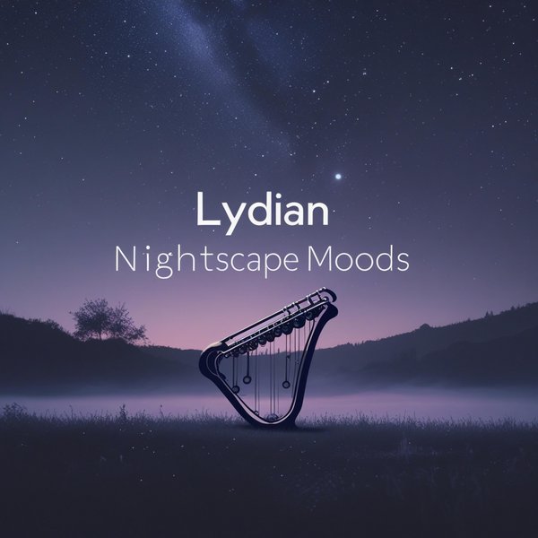 Lydian Nightscape Moods (Lo-fi) album cover