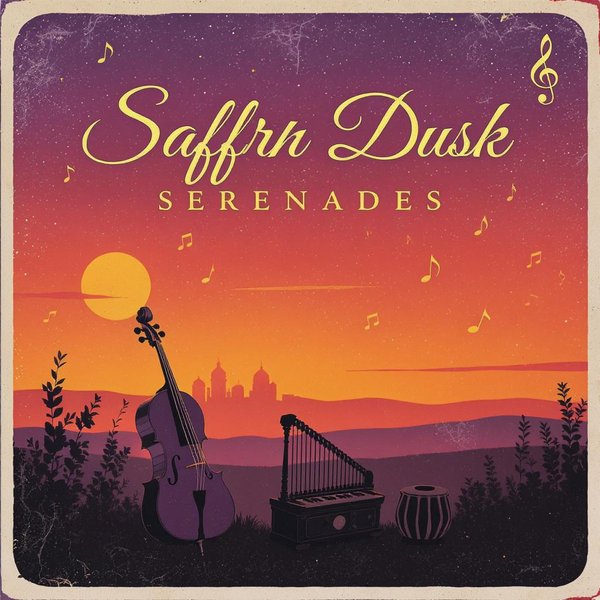 Saffron Dusk Serenades album cover