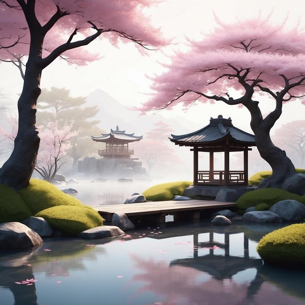 Sakura Meditation: Zen LoFi Journeys album cover